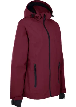 Chaqueta funcional impermeable con detalles reflectantes
