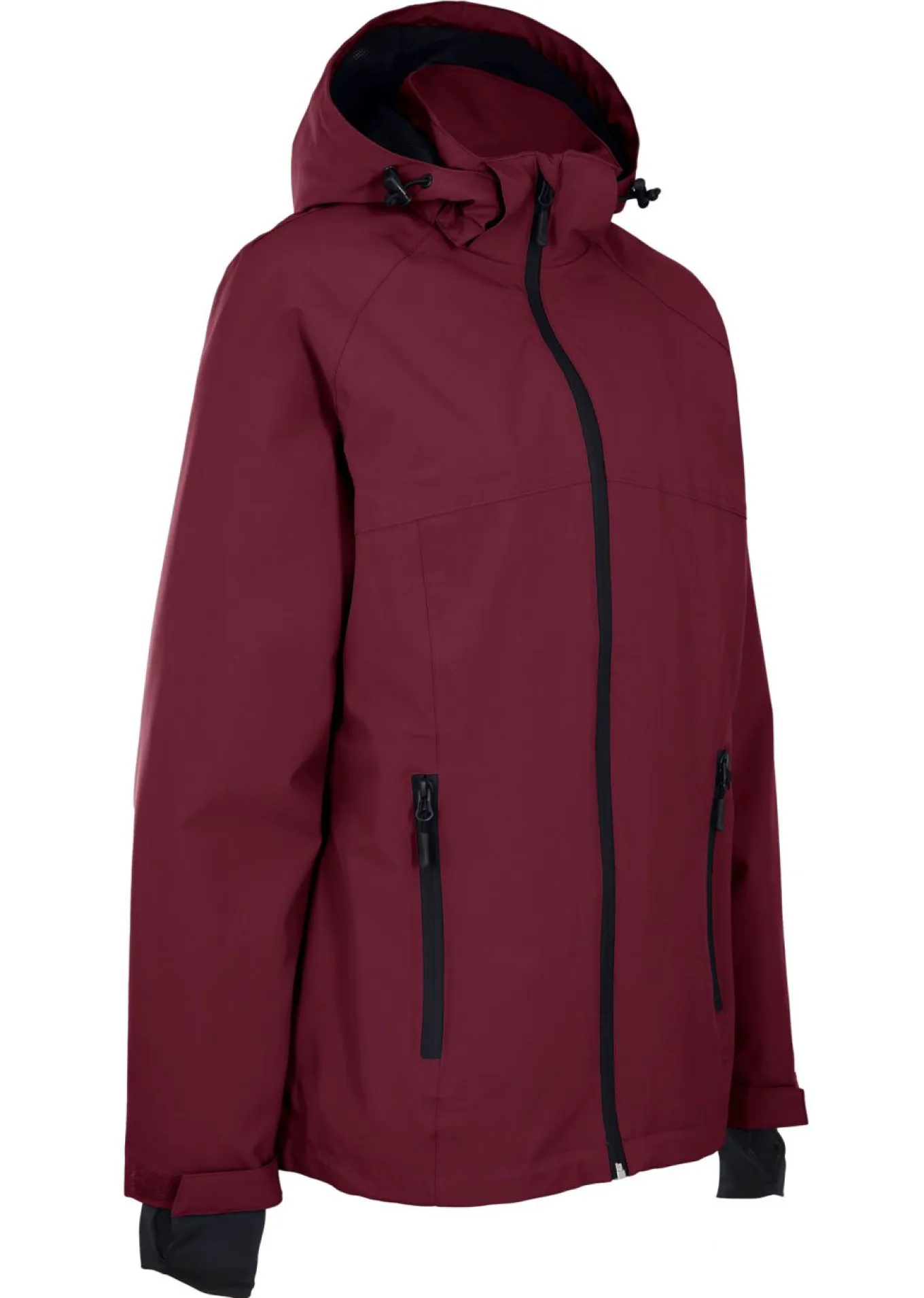 Chaqueta funcional impermeable con detalles reflectantes