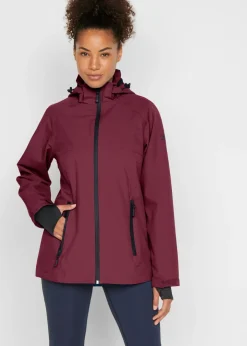 Chaqueta funcional impermeable con detalles reflectantes