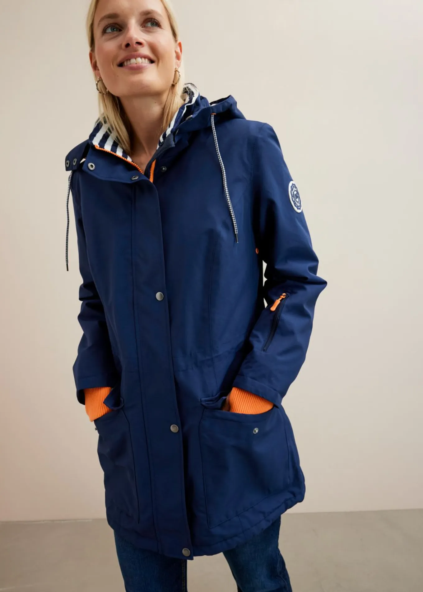 Chaqueta funcional impermeable de entretiempo
