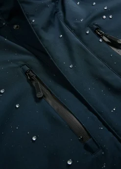 Chaqueta funcional impermeable de invierno con cortavientos