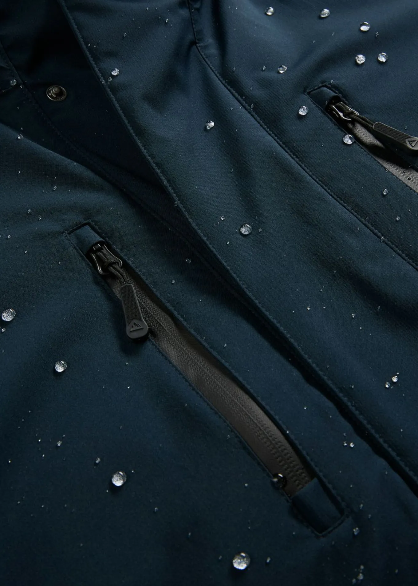 Chaqueta funcional impermeable de invierno con cortavientos