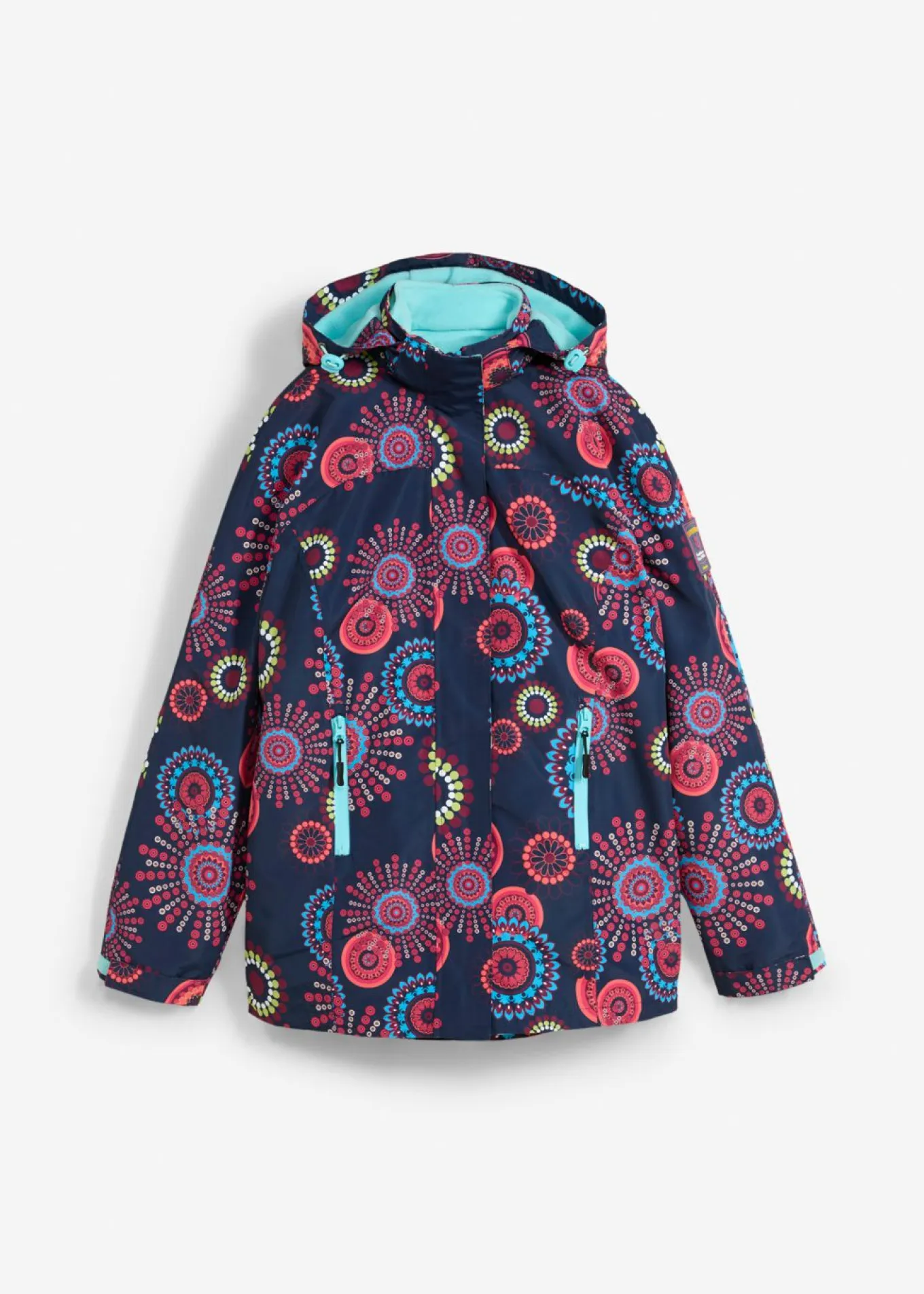 Chaqueta funcional impermeable 3 en 1 con capucha
