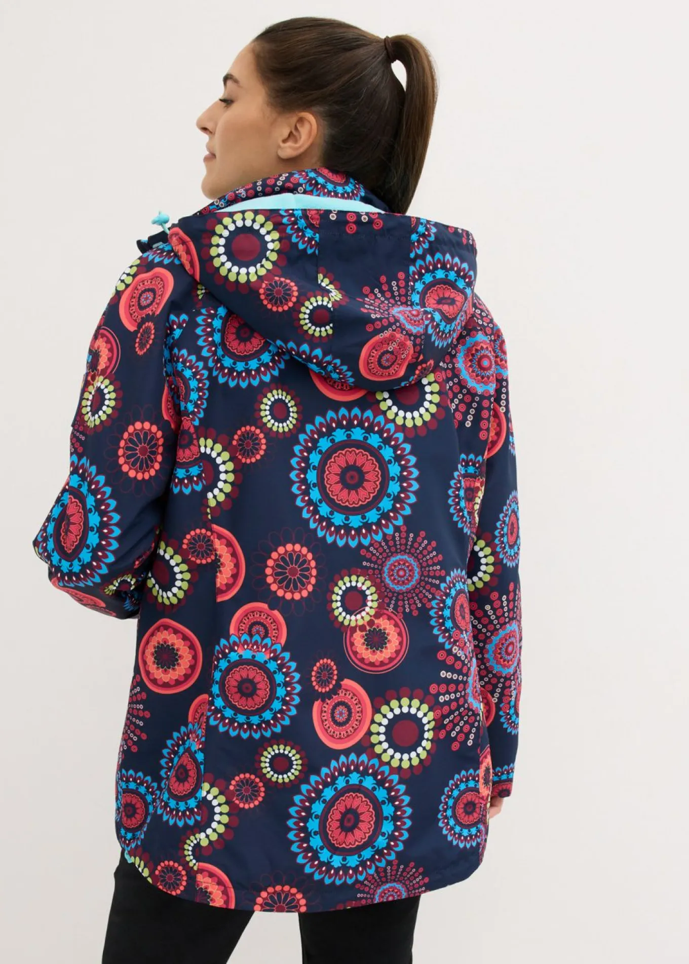 Chaqueta funcional impermeable 3 en 1 con capucha