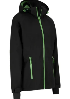 Chaqueta funcional impermeable con detalles reflectantes