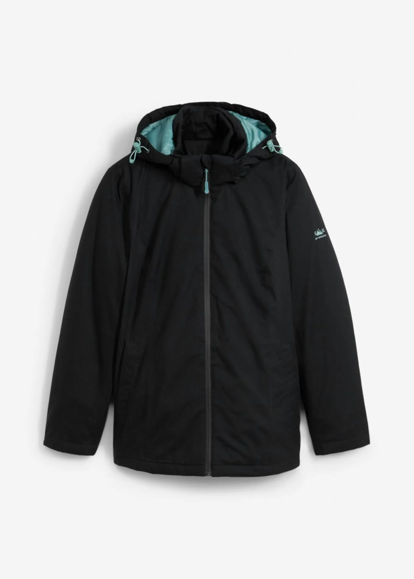 Chaqueta funcional, impermeable, efecto 2 en 1
