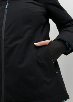 Chaqueta funcional, impermeable, efecto 2 en 1