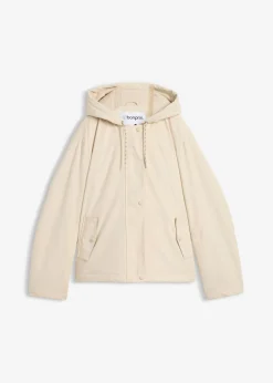 Chaqueta funcional ligeramente acolchada de material repelente al agua