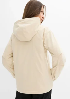 Chaqueta funcional ligeramente acolchada de material repelente al agua
