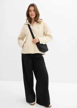 Chaqueta funcional ligeramente acolchada de material repelente al agua