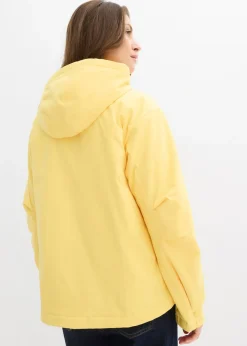 Chaqueta funcional ligeramente acolchada de material repelente al agua