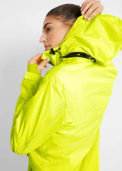 Chaqueta funcional reflectante e impermeable