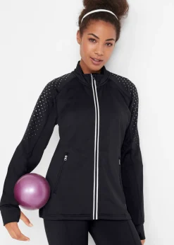 Chaqueta funcional térmica con estampado reflectante