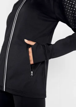 Chaqueta funcional térmica con estampado reflectante