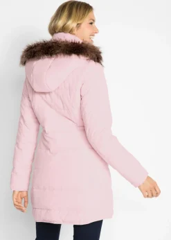 Chaqueta guateada con capucha