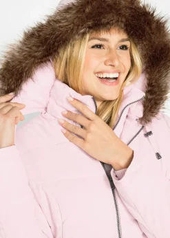 Chaqueta guateada con capucha