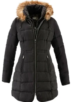 Chaqueta guateada con capucha