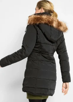 Chaqueta guateada con capucha