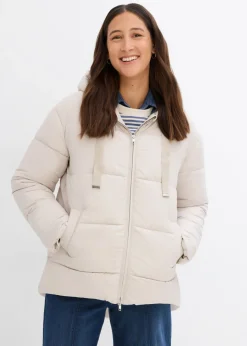 Chaqueta guateada con corte holgado