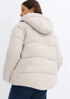 Chaqueta guateada con corte holgado