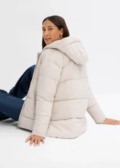 Chaqueta guateada con corte holgado