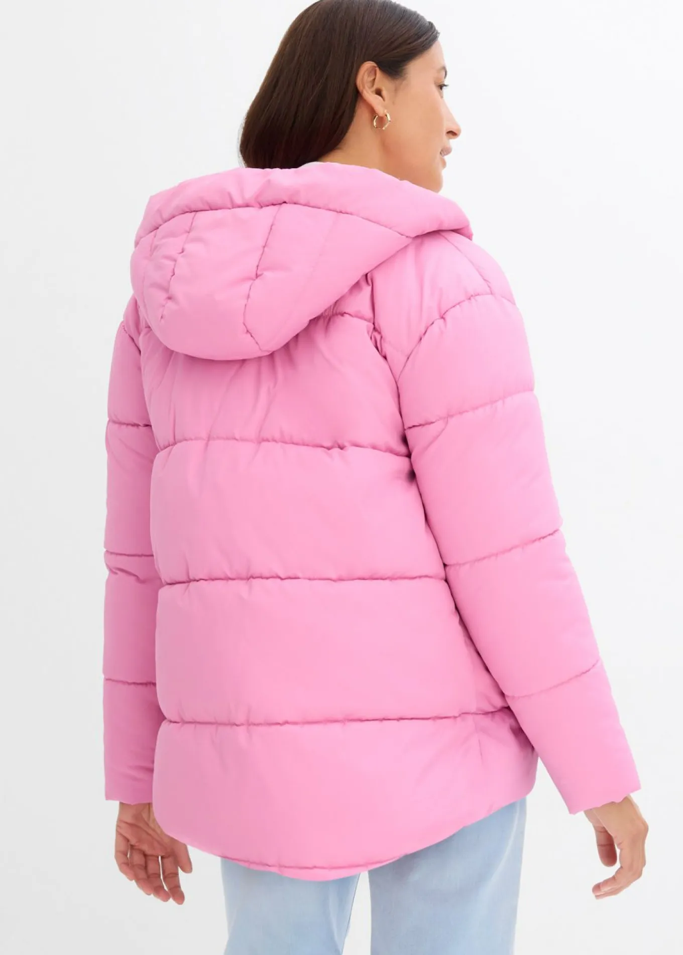 Chaqueta guateada con corte holgado