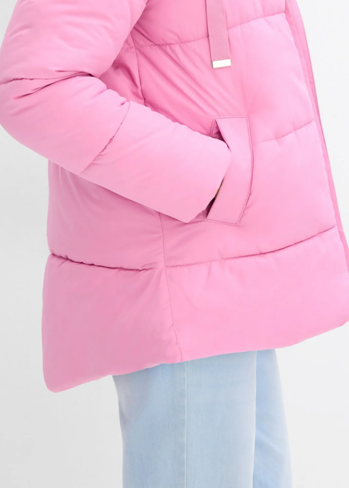 Chaqueta guateada con corte holgado