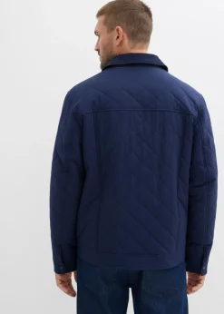 Chaqueta guateada con cuello de pana