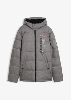 Chaqueta guateada de invierno con capucha