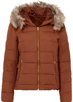 Chaqueta guateada de poliéster reciclado