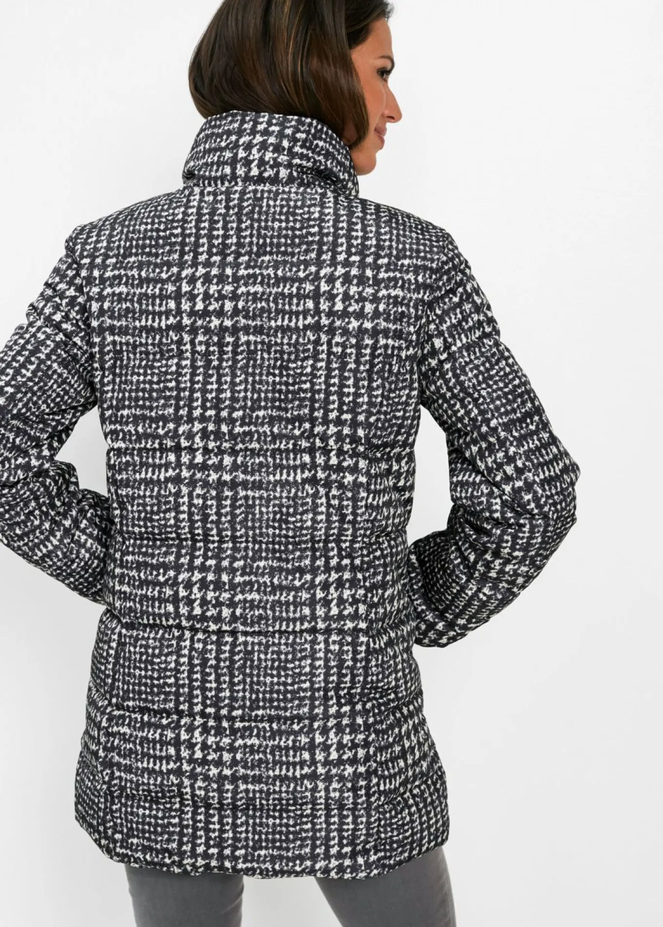 Chaqueta guateada larga