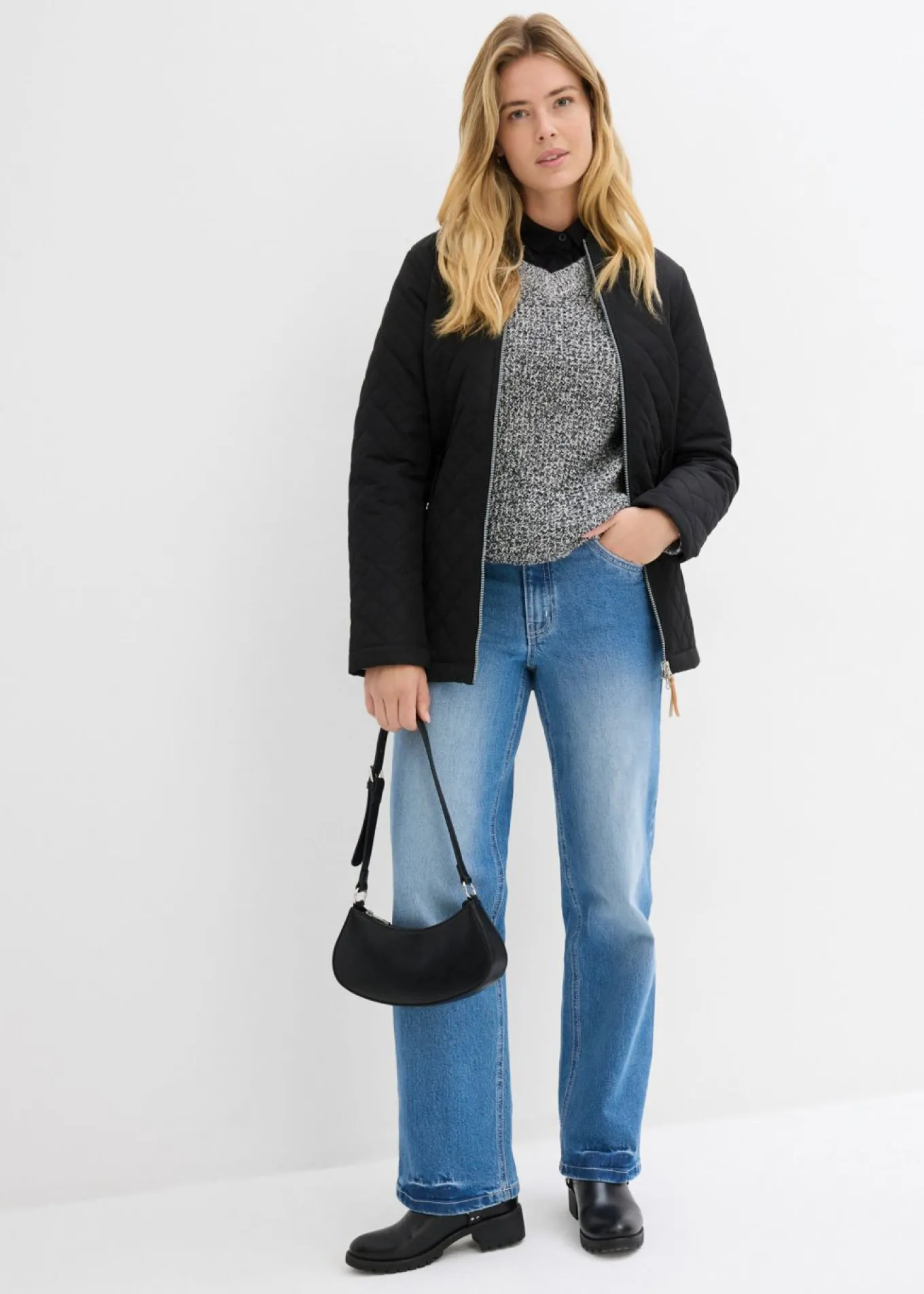 Chaqueta guateada larga