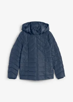 Chaqueta guateada ligera con capucha desmontable