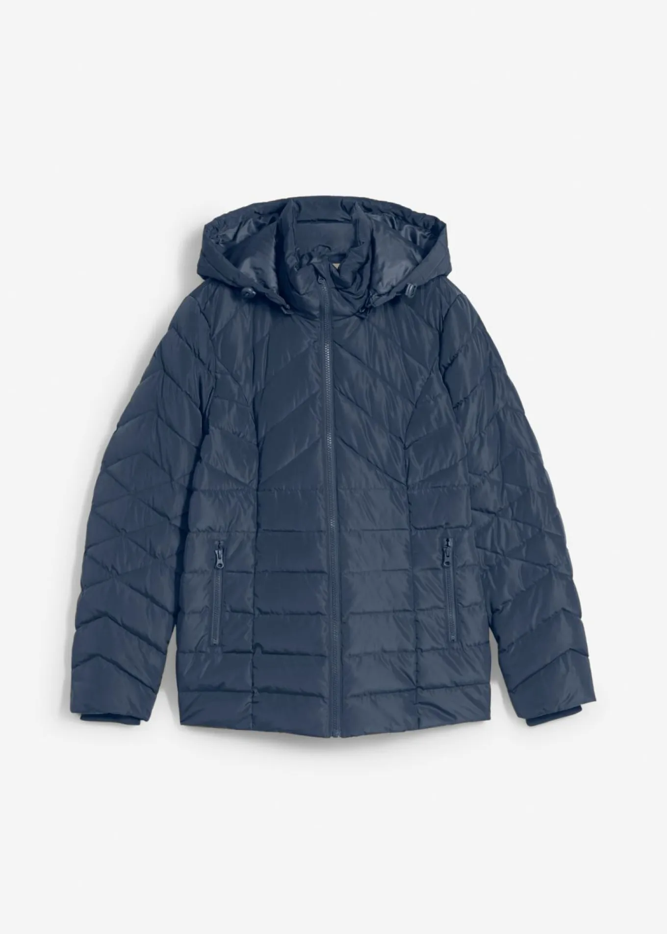 Chaqueta guateada ligera con capucha desmontable