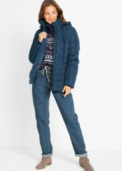 Chaqueta guateada ligera con capucha desmontable