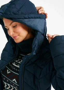 Chaqueta guateada ligera con capucha desmontable