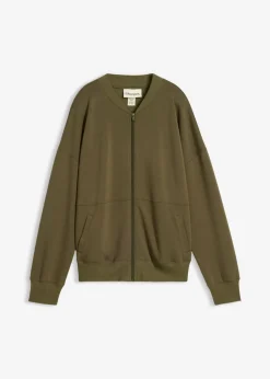 Chaqueta holgada de chándal de neopreno