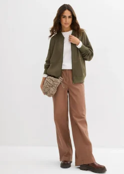 Chaqueta holgada de chándal de neopreno