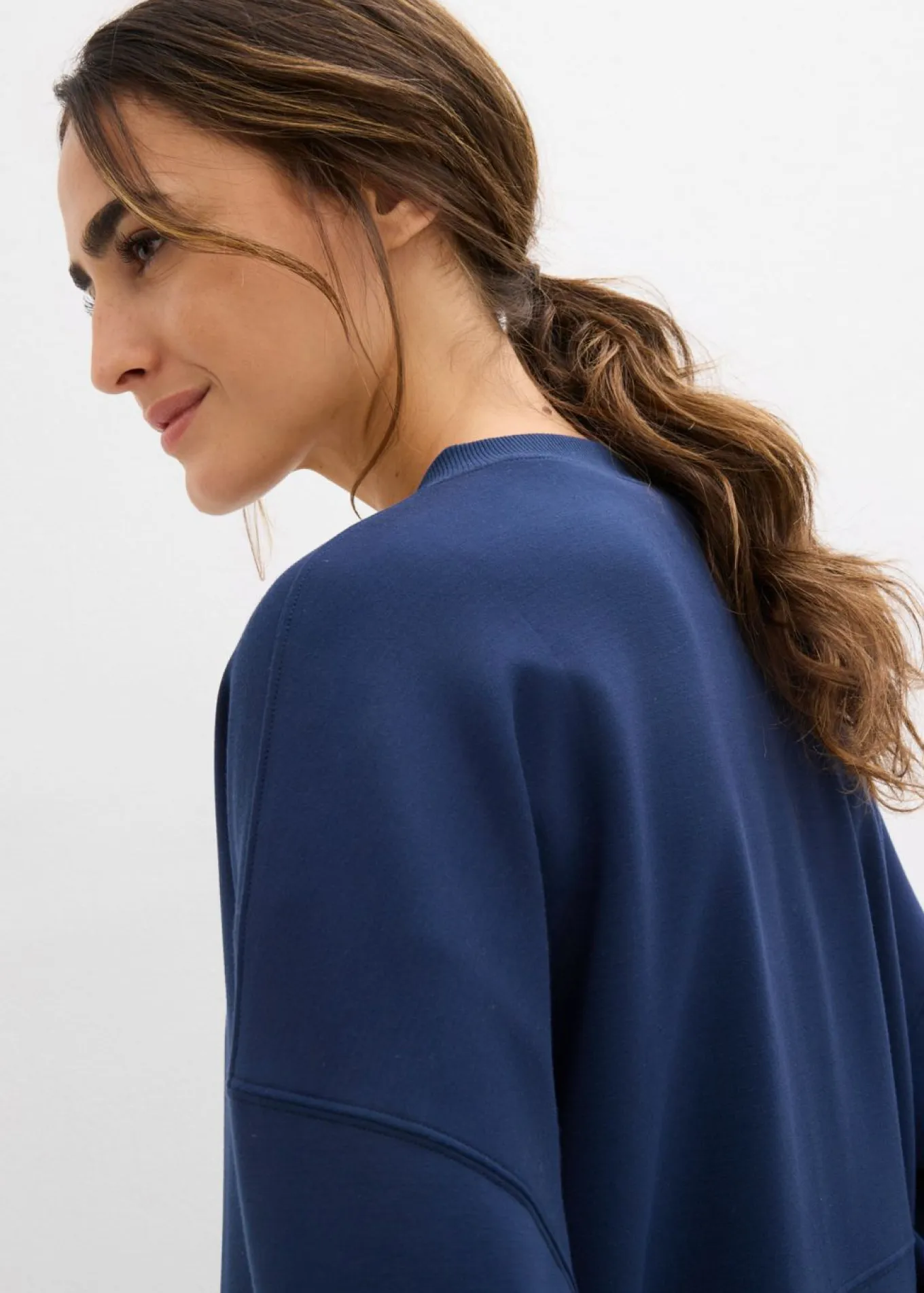 Chaqueta holgada de chándal de neopreno