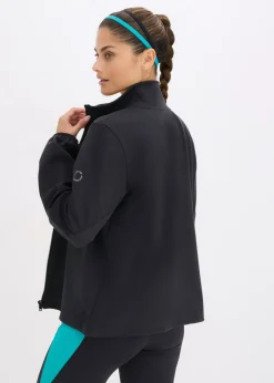Chaqueta holgada de chándal de algodón resistente