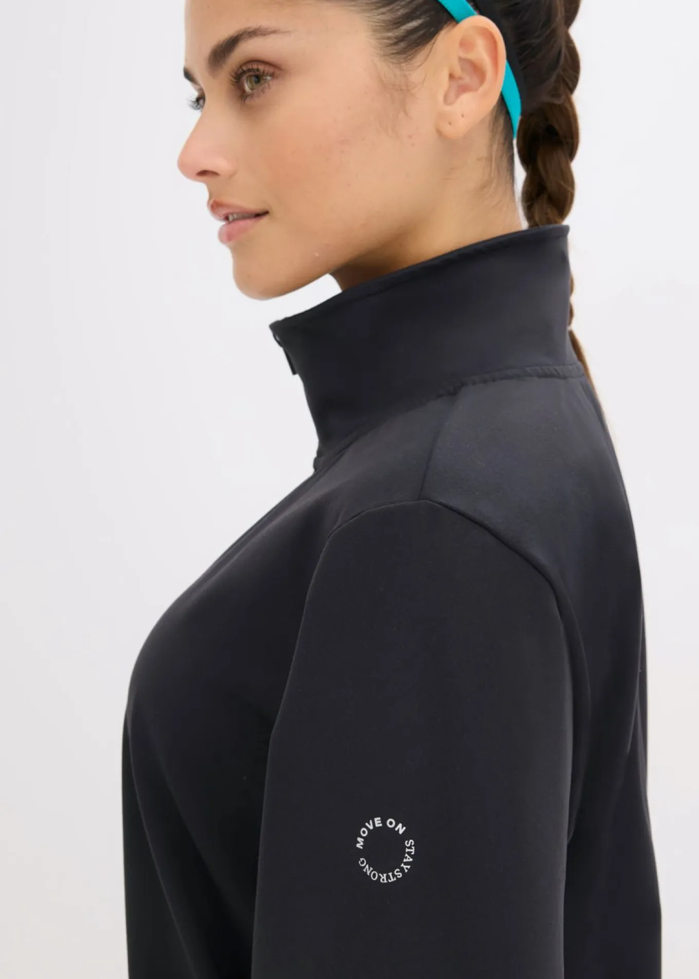 Chaqueta holgada de chándal de algodón resistente