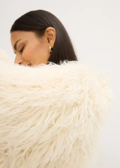 Chaqueta holgada de pelo sintético