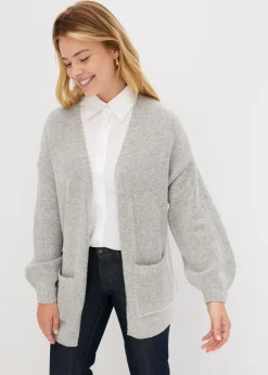 Chaqueta holgada de punto