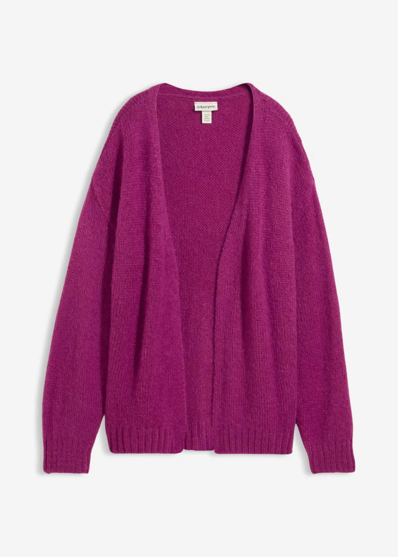 Chaqueta holgada de punto grueso