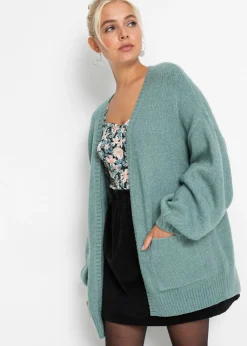 Chaqueta holgada de punto