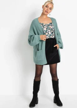 Chaqueta holgada de punto