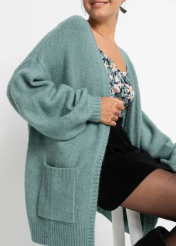 Chaqueta holgada de punto