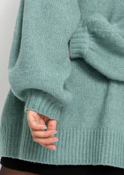 Chaqueta holgada de punto