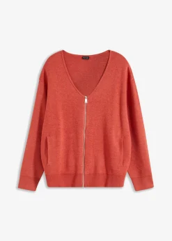 Chaqueta holgada de punto