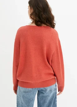 Chaqueta holgada de punto